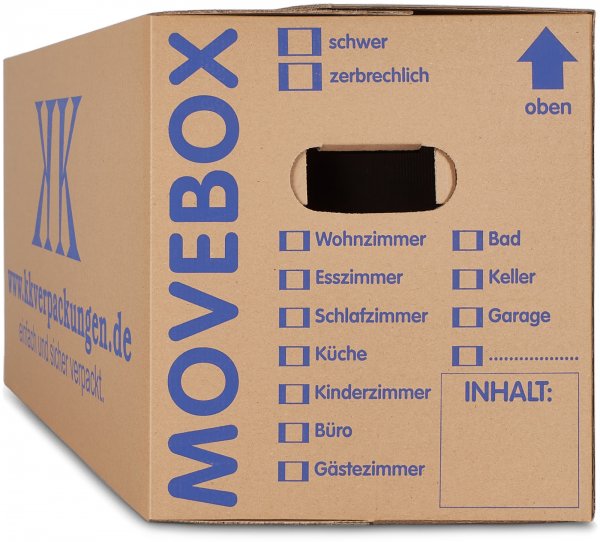 15 Profi Umzugskartons Umzug Karton 2-wellig 40kg Umzugskisten Movebox