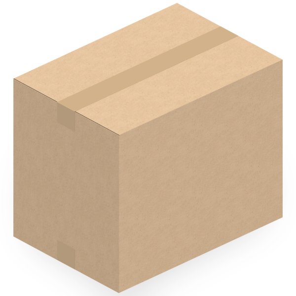 Faltkarton 430 x 300 x 350 mm (2-wellig) A3