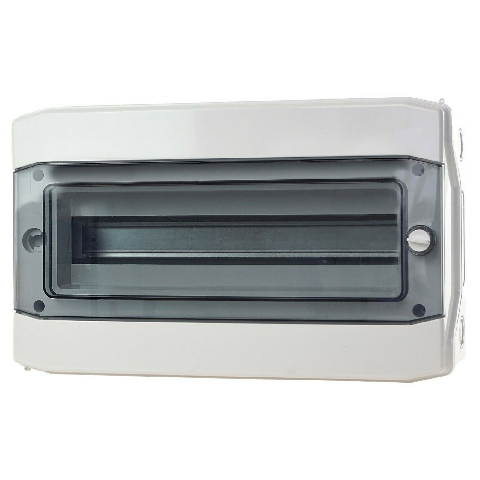 Fuse box small distribution board 18 modules 1-row IP65 surface-mounted ...