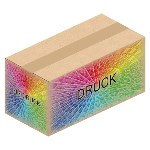Faltkarton 294 x 144 x 140 mm mit Digitaldruck