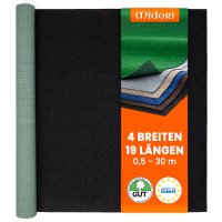 Rasenteppich Kunstrasen Schwarz Drainage-Noppen Outdoor Balkon Rasenteppich Kunstrasen Schwarz Drainage-Noppen Outdoor Balkon