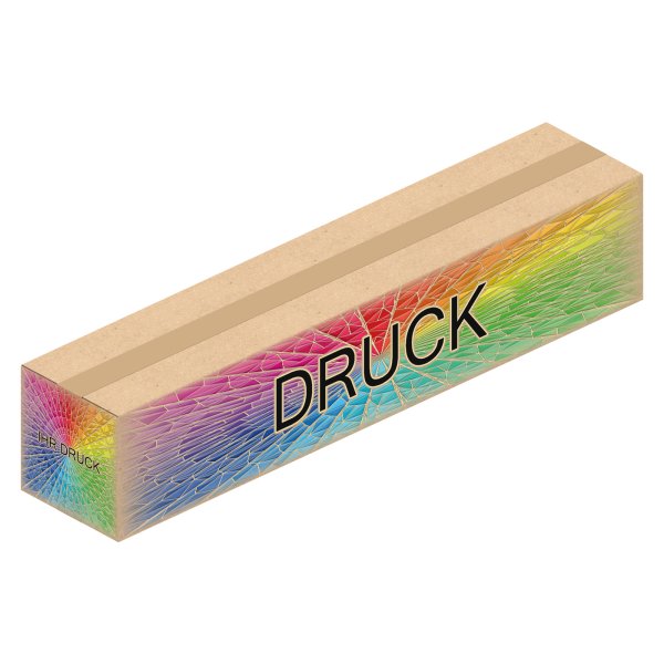 Faltkarton 1000 x 200 x 200 mm (2-wellig) mit Digitaldruck