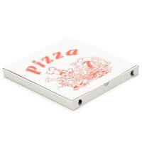 Pizzakarton 320 x 320 x 40 mm "Cuboxale" Weiß