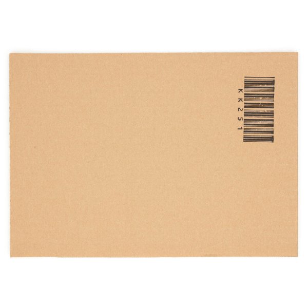 Wellpapp-Zuschnitt Kartonzuschnitt 210 x 297 mm DIN A4 (zweiwellig)