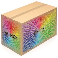 Faltkarton 750 x 400 x 500 mm mit Digitaldruck