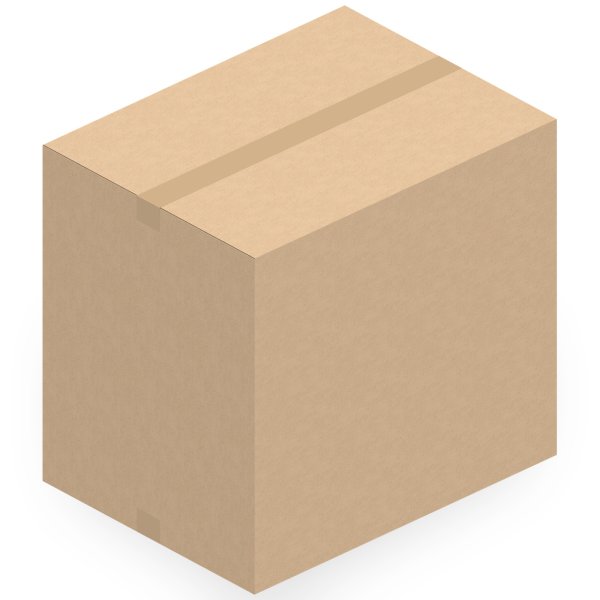 Faltkarton 650 x 490 x 300-600 mm (2-wellig)