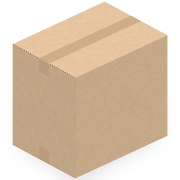 Faltkarton 380 x 280 x 350 mm (2-wellig)