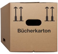 Bücherkarton Aktenkarton 400 x 320 x 315 mm