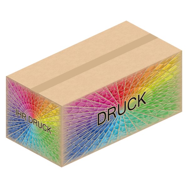 Faltkarton 700 x 350 x 300 mm (2-wellig) mit Digitaldruck