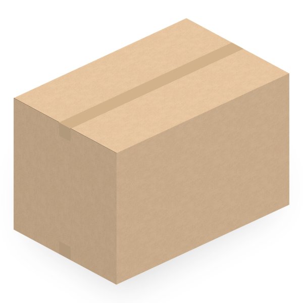 Faltkarton 700 x 450 x 450 mm (2-wellig)