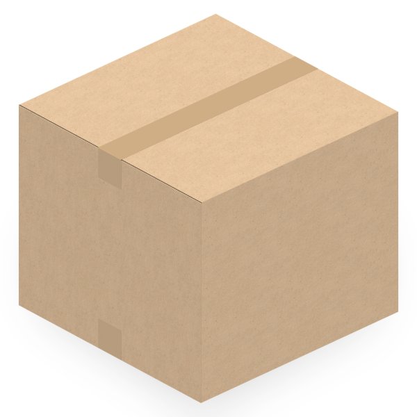 Faltkarton 350 x 350 x 300 mm (2-wellig)