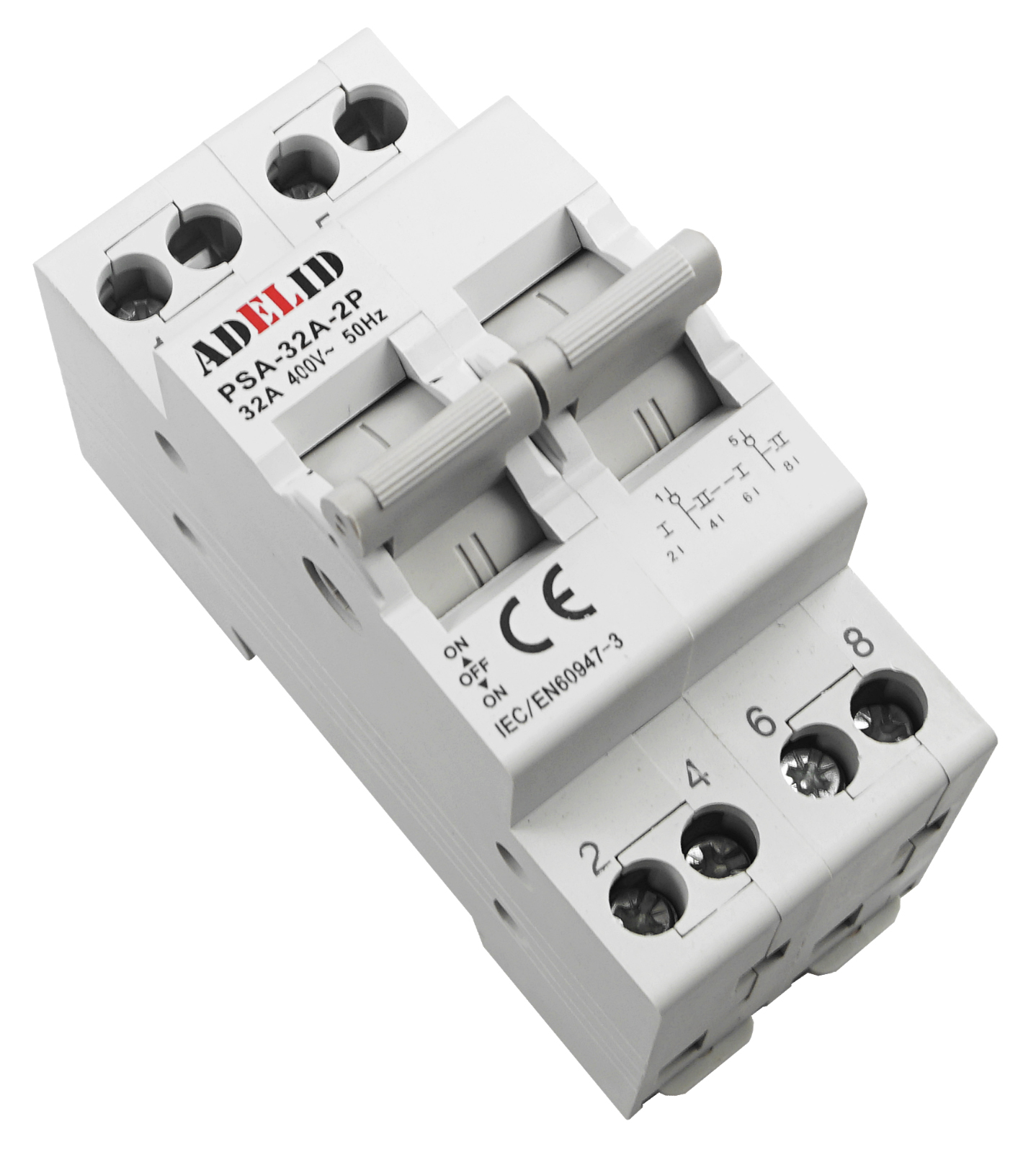 LivingNow 1-moduliger Ausschalter 2-polig 16A in der Farbausführung