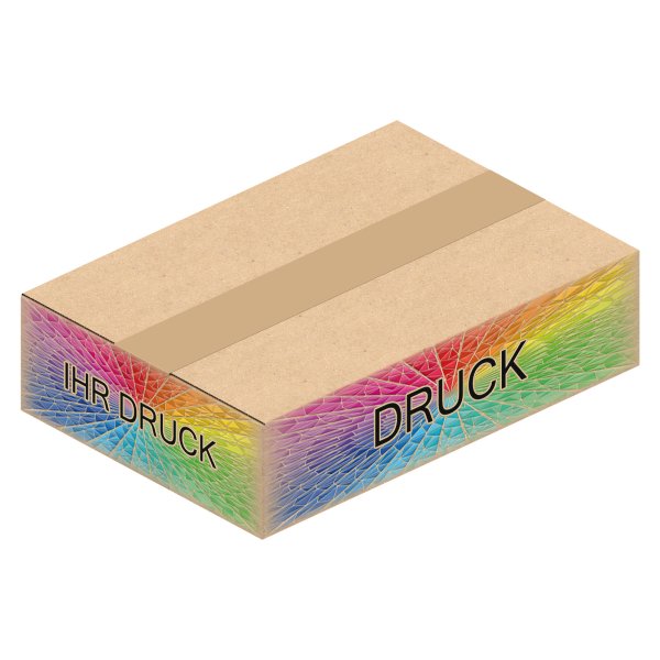 Faltkarton 215 x 150 x 55 mm A5 mit Digitaldruck