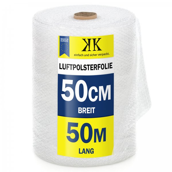 Luftpolsterfolie 50 cm x 50 m