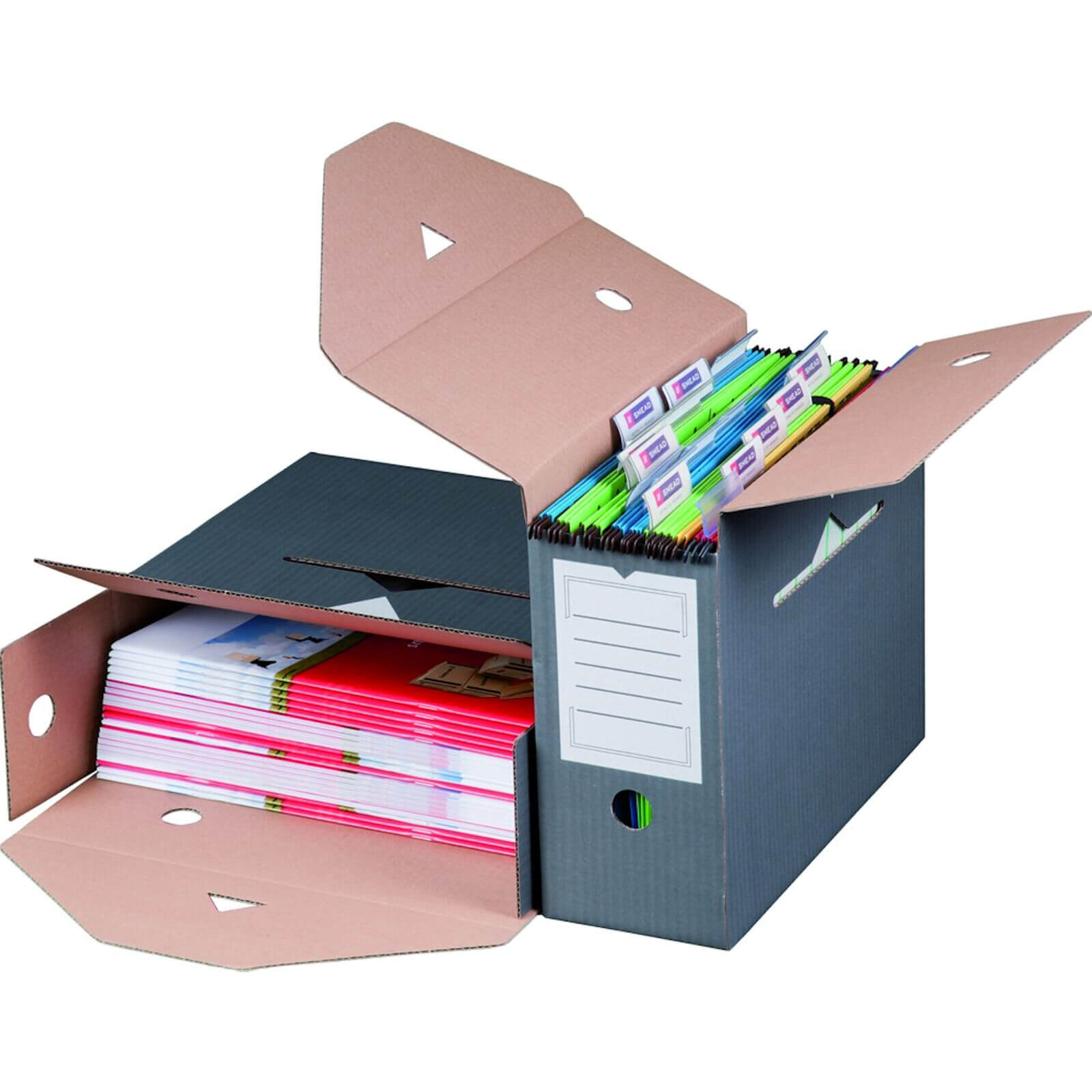BRB Ordner-Archivboxen für 7 Ordner A4 (breiter Rücken), staubsicher, grau, 3er-Pack Archivbox ab 89,00 BRB Ordner-Archivboxen für 7 Ordner A4 (breiter Rücken), staubsicher, grau, 3er-Pack Archivbox ab 89,00