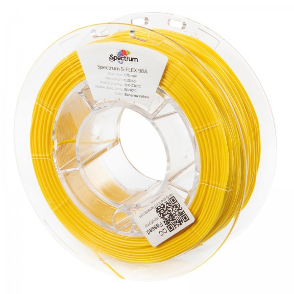 Spectrum® 3D S-Flex 98A Filament 1,75mm 0,25kg Spule