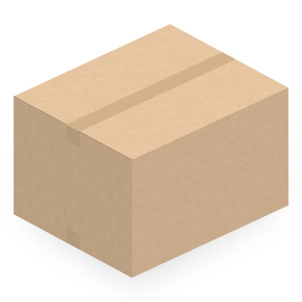 Faltkarton 550 x 450 x 350 mm (2-wellig)