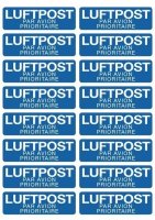 HERMA 15035 Textetiketten Mit Luftpost 12 x 40 mm 1600 Stück