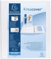 Präsentationsringbuch PP DIN A4 4 Ringe 40 mm Weiß Präsentationsringbuch PP DIN A4 4 Ringe 40 mm Weiß