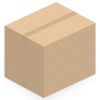 Faltkarton 540 x 440 x 450 mm (2-wellig)