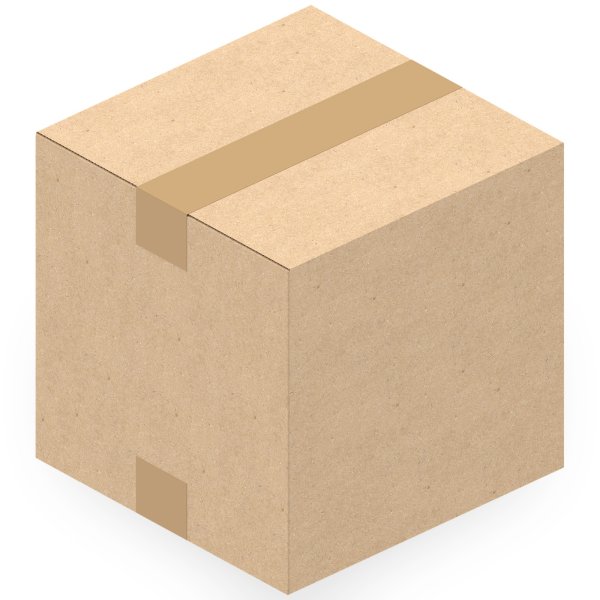 Faltkarton 200 x 200 x 200 mm (2-wellig)