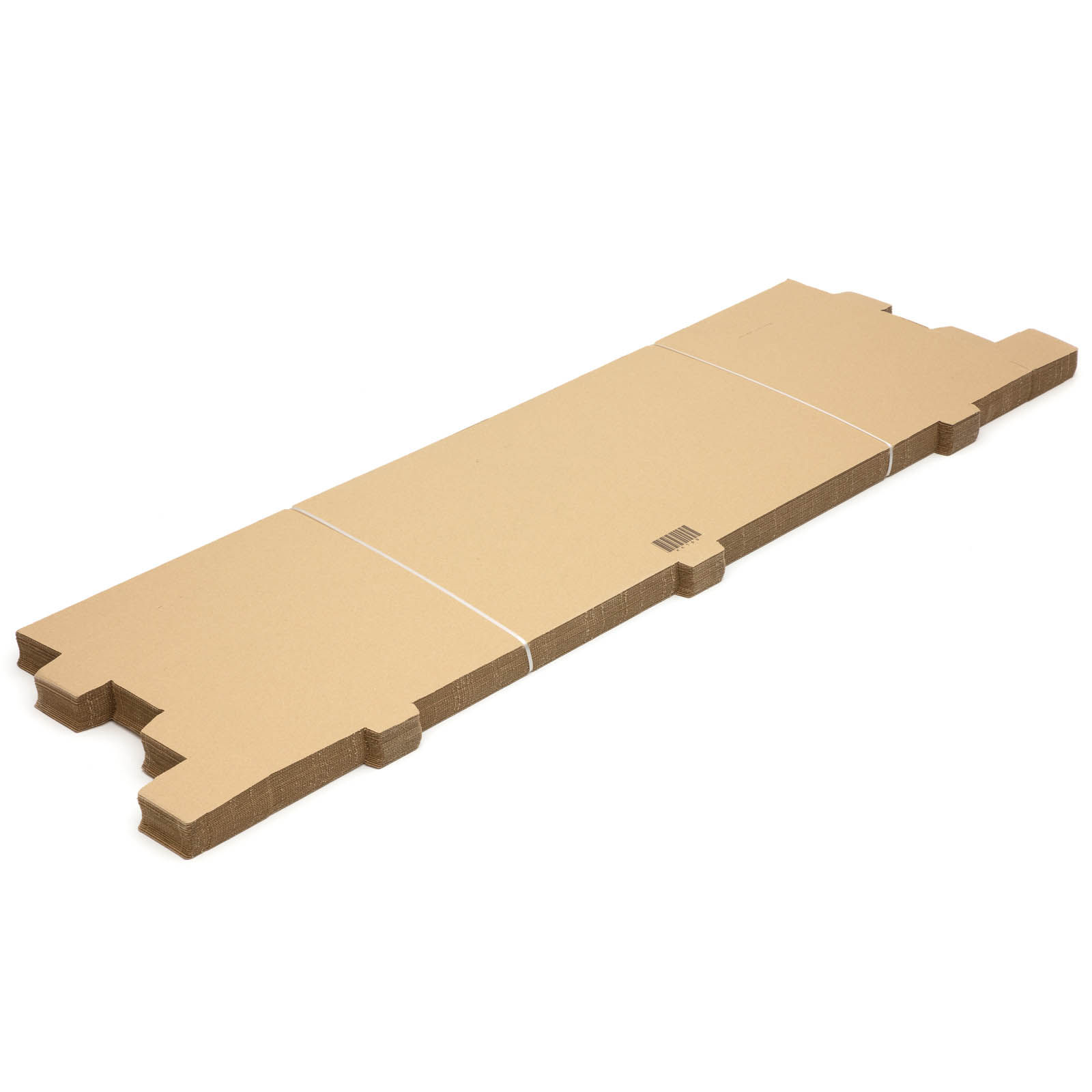 Packen24 GmbH Versandkarton Faltschachtel 450 x 75 x 75 mm Versandhülse einwellig, Karton, Kartonage