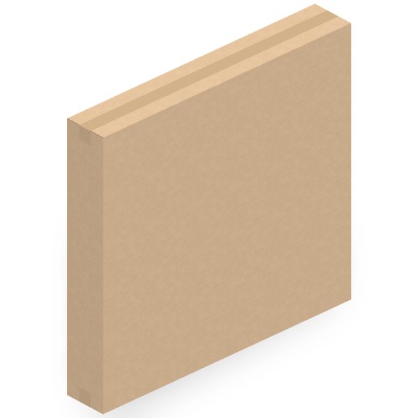 Faltkarton 910 x 145 x 857 mm
