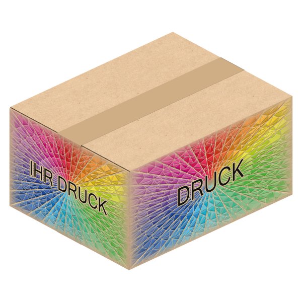 Faltkarton 211 x 166 x 98 mm (2-wellig) mit Digitaldruck