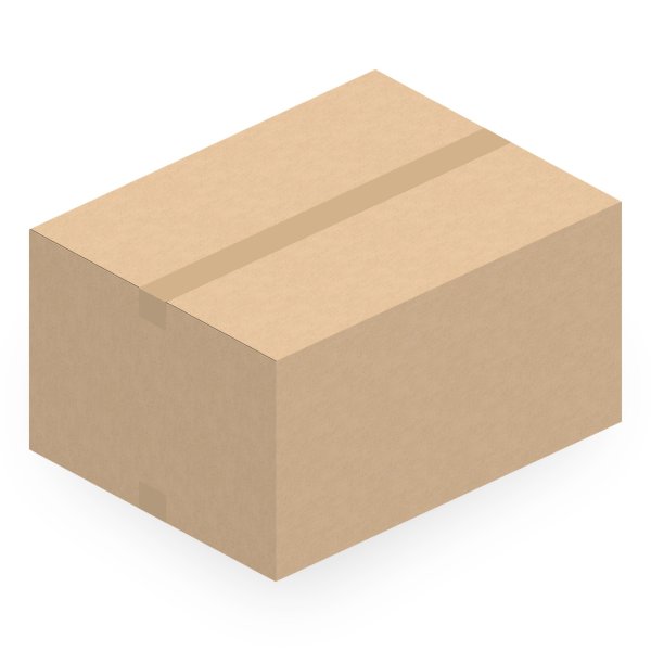 Faltkarton 650 x 500 x 350 mm (2-wellig)