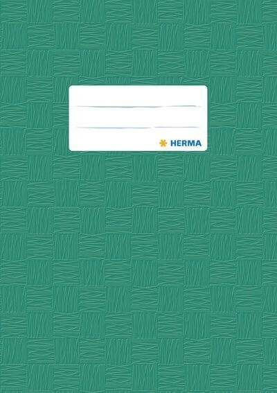 HERMA 7425 2500x Heftschoner PP A5 gedeckt/dunkelgrün