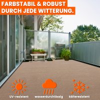Preview: Rasenteppich Kunstrasen Beige Drainage-Noppen Outdoor Balkon Preview: Rasenteppich Kunstrasen Beige Drainage-Noppen Outdoor Balkon