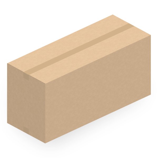 Faltkarton 985 x 385 x 470 mm (2-wellig)