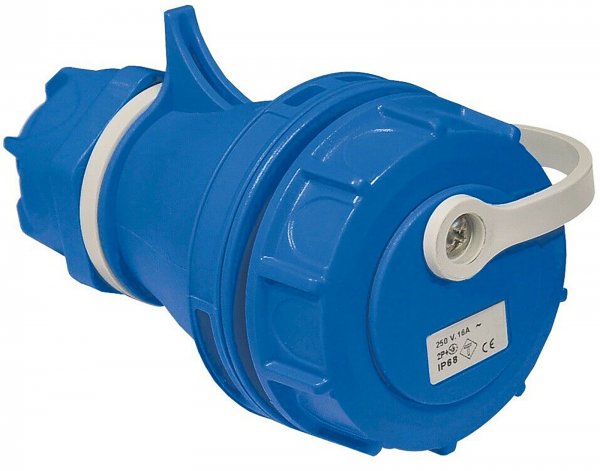Mennekes Contactst 16a2p pe 230V ip68 schuk GR/BL - 10828 kopen
