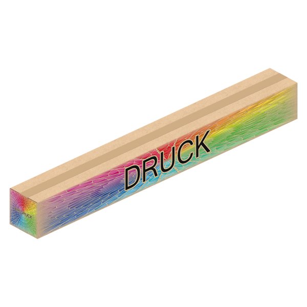Faltkarton 1300 x 150 x 150 mm (2-wellig) mit Digitaldruck