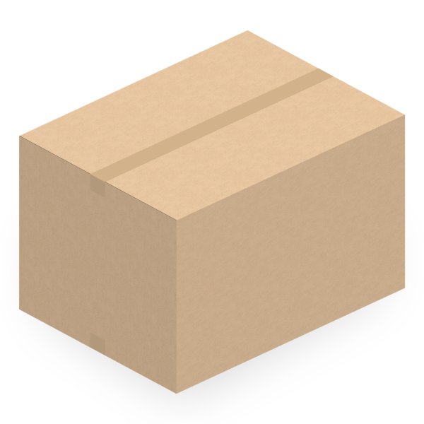 Faltkarton 780 x 580 x 500 mm (2-wellig)
