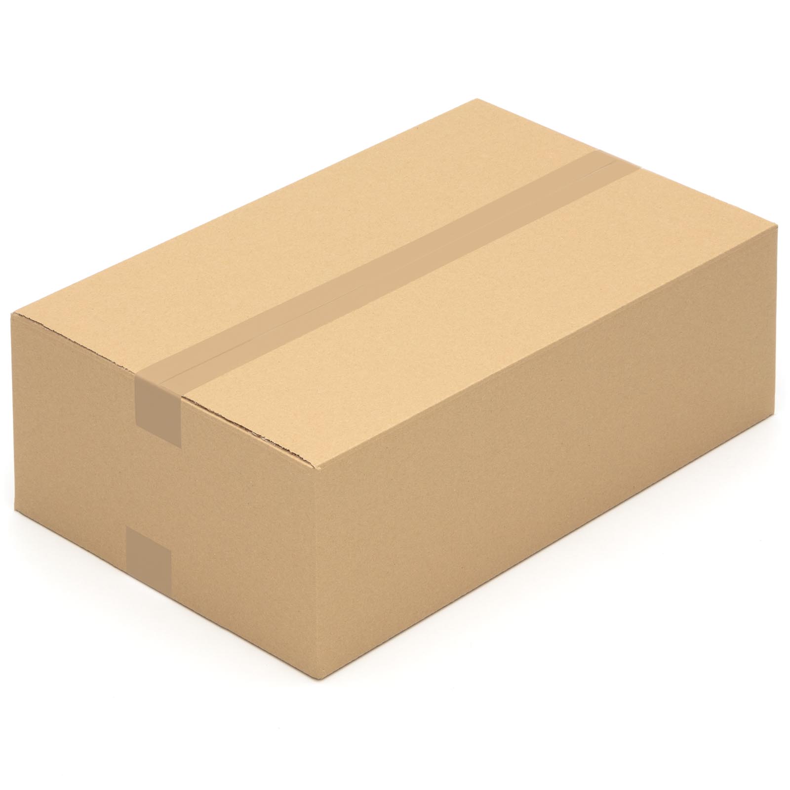 Faltkarton 1-wellig 180 x 180 x 130 mm; Karton; Pappkarton; Versandkarton 