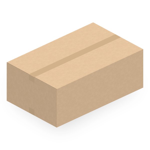 Faltkarton 800 x 500 x 300 mm (2-wellig)