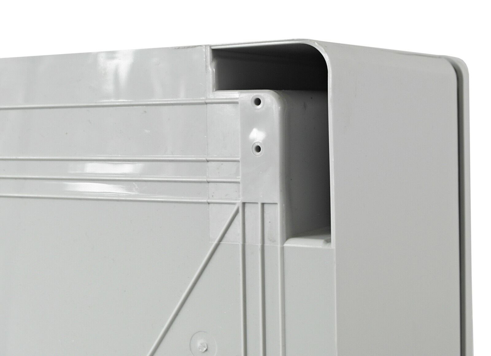 Produktbild von PRITEX Kunststoff-Schaltschrank IP65 – 500 X 700 X 245 Mm – Halogenfrei, Grau
