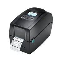 GoDEX Desktopdrucker RT230i 300 dpi USB LAN seriell Display GoDEX Desktopdrucker RT230i 300 dpi USB LAN seriell Display