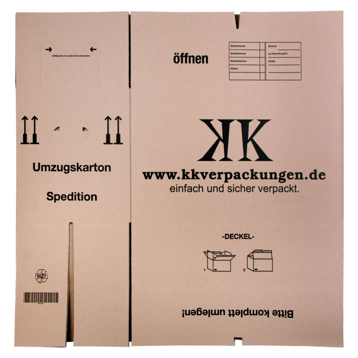 25 x Umzugskarton Smart 40 kg Traglast stabile Umzugskiste