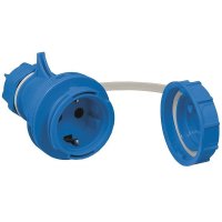 Schuko Kupplung Schutzkontakt Gummikupplung 16A 230V IP68 Druckwasserdicht Schuko Kupplung Schutzkontakt Gummikupplung 16A 230V IP68 Druckwasserdicht