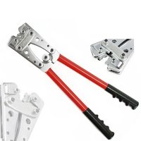 Presszange Crimpzange 6-50mm² Rotationsspannbacken Kabelschuhe