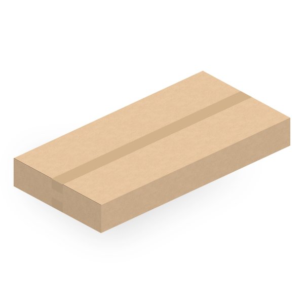 Faltkarton 800 x 400 x 100 mm (2-wellig)
