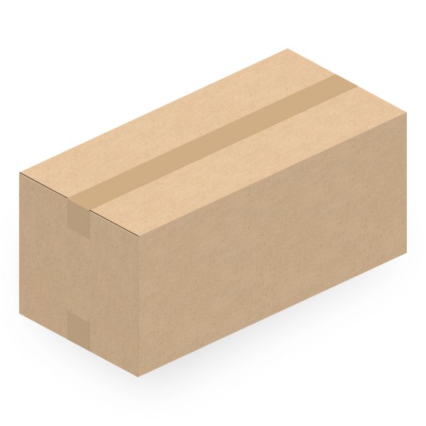Faltkarton 385 x 185 x 170 mm (2-wellig)