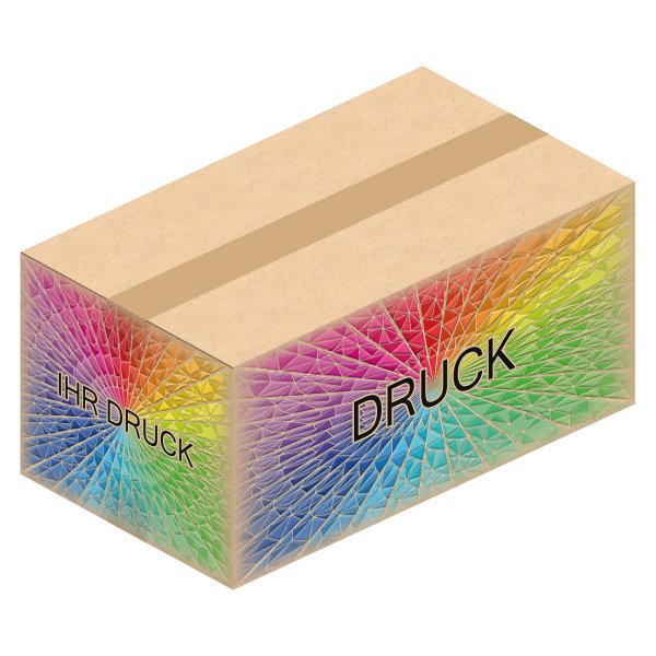 Faltkarton 740 x 420 x 340 mm (2-wellig) mit Digitaldruck