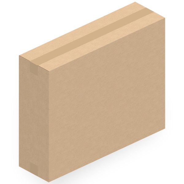 Faltkarton 590 x 165 x 475 mm (2-wellig)