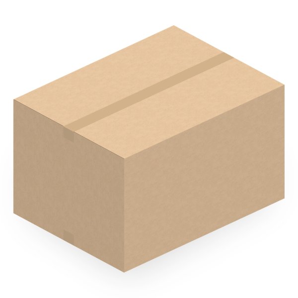 Faltkarton 785 x 585 x 300-470 mm (2-wellig)