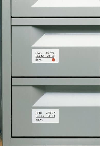 HERMA 2352 Vielzwecketiketten 12 x 30 mm Papier matt Handbeschriftung 1120 Stück Rot