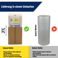 Vorschau: Luftpolsterfolie 100 cm x 100 m (60 my) Vorschau: Luftpolsterfolie 100 cm x 100 m (60 my)