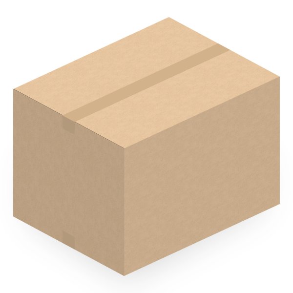 Faltkarton 650 x 500 x 450 mm (2-wellig)